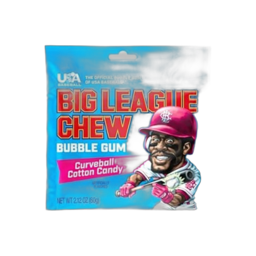 Big League Chew Cotton Candy Gum 60 gm