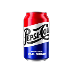 بيبسي كولا بالسكر الطبيعي (إصدار "صودا شوب") - 355 مل