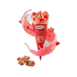 Unikai Nutty Cone Strawberry 115 ml