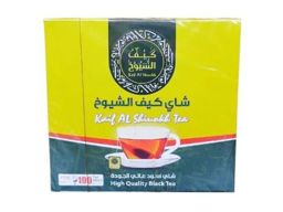 Kaif Al Shuokh Black 100 Tea Bag