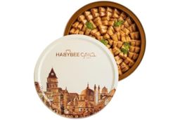 Habybee Round Cashew Baklava Fingers 700 gm
